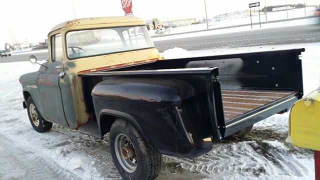 1955 chevrolet pickup big back window