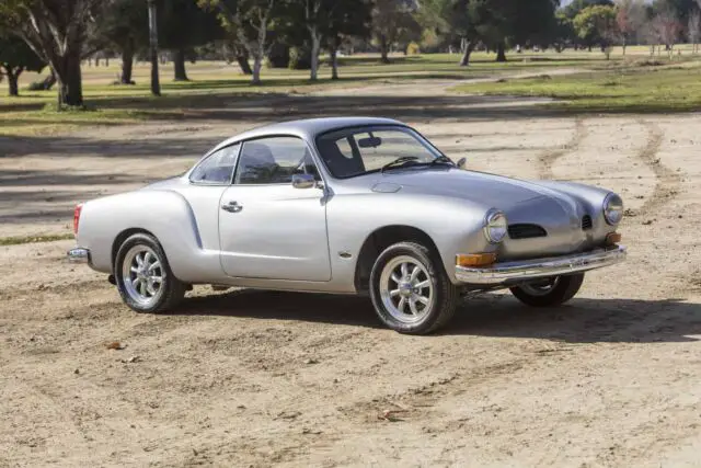 there’s a reason this 1973 karmann ghia looks brand new – it practically is