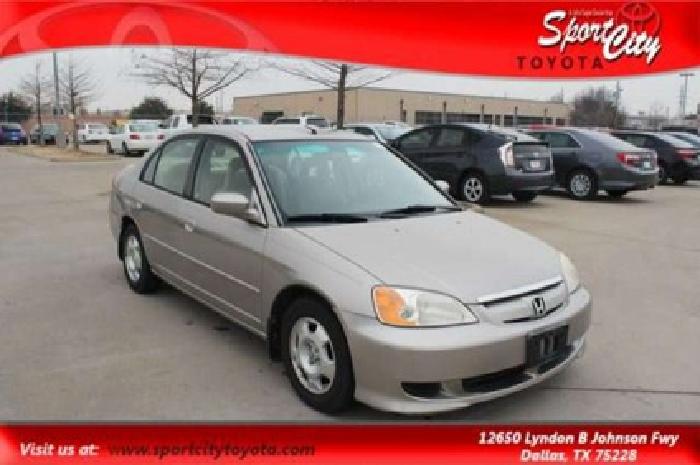2003 honda civic hybrid in dallas, tx
