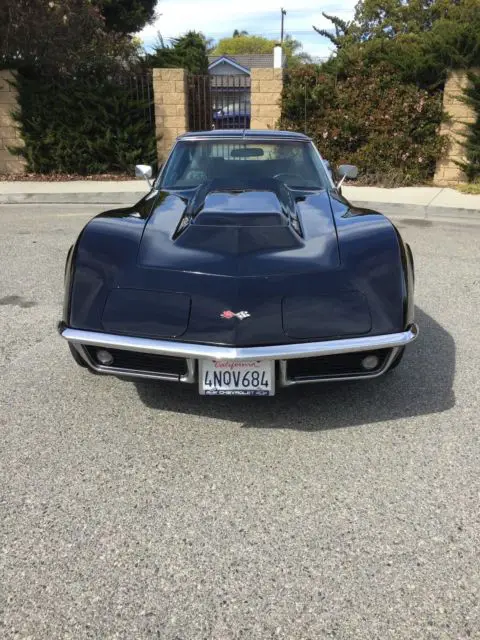 1969 corvette stingray 427 coupe t-tops 83k miles
