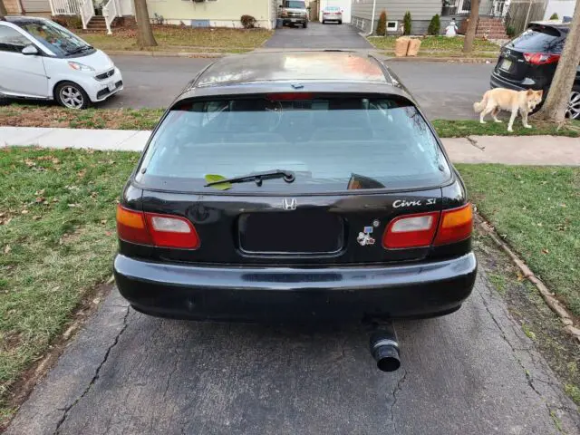 1994 honda civic hatchback black fwd manual si