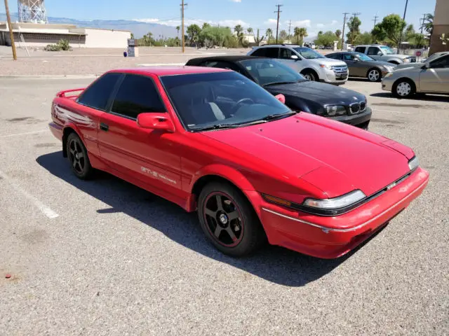 1988 toyota corolla gt-s ae92 1.6l dohc 4a-ge 16v red top
