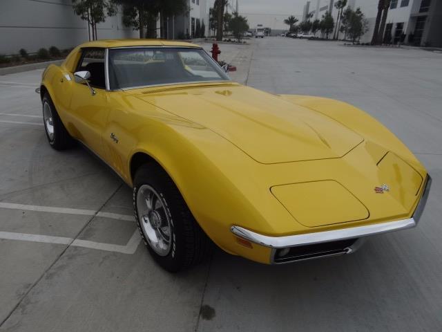 1968 chevrolet corvette 36259 miles yellow 327 v8 4 speed manual