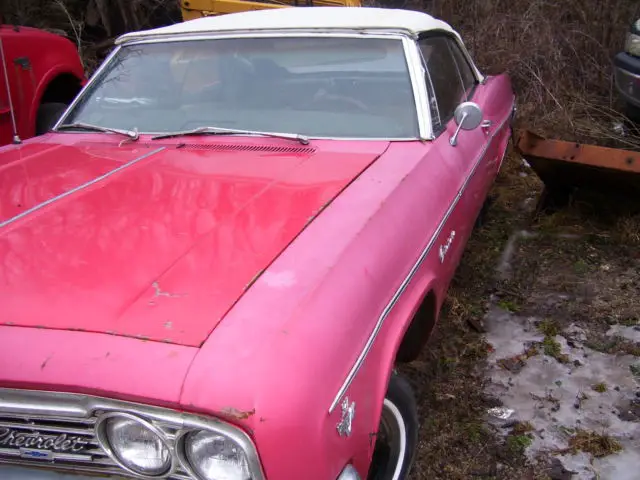 1966 chevrolet impala convertible, barn find, project