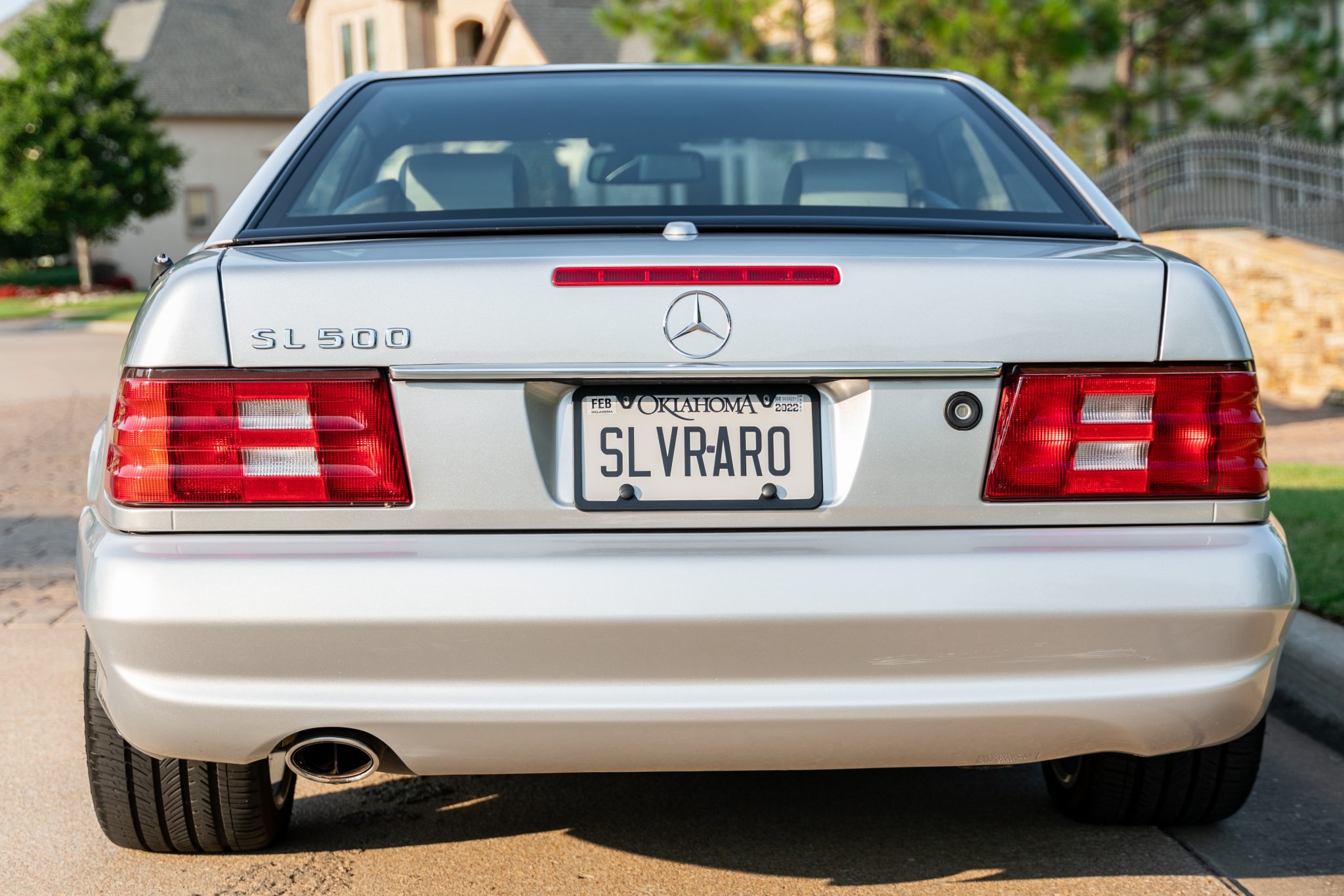 2002 mercedes-benz sl500 silver arrow