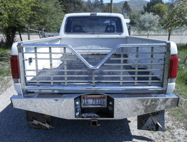 htf 1988 ford f250 xl centurion 460 v8 4x2 manual w 90,000 original miles white