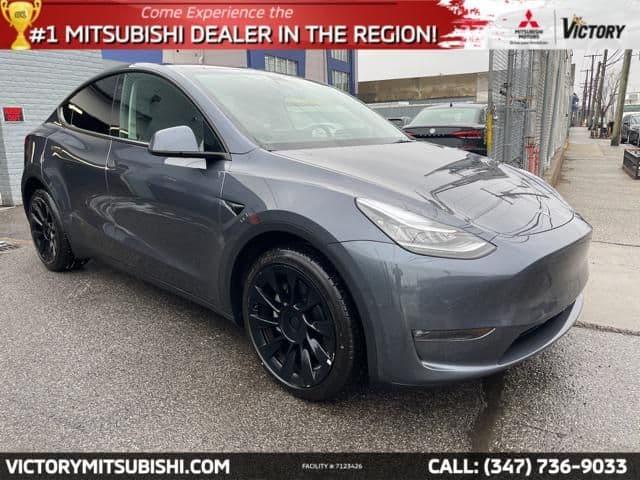 2022 tesla model y long range dual motor all-wheel drive in bronx, new york