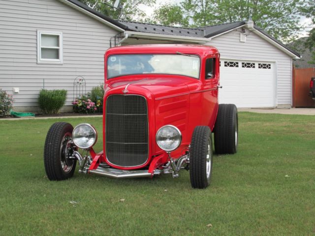 1932 ford 5 window coupe hot rod custom out standing fit and finish custom rod