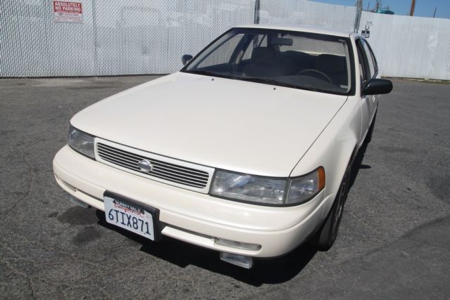 1992 nissan maxima se sedan manual 6 cylinder no reserve