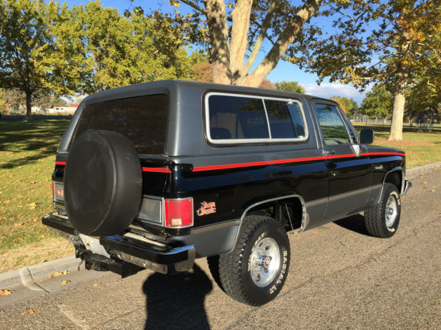 1986 gmc jimmy 4x4 5.7l 75,000 original miles in fantastic shape sierra classic