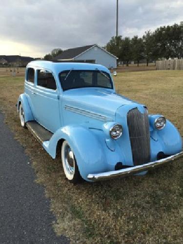 1936 plymouth sedan street rod in rancho park, ca