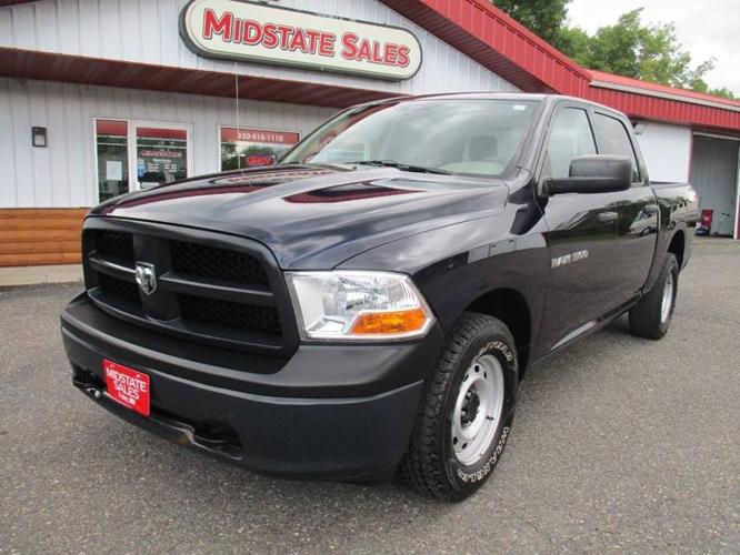 used 2012 ram 1500 4x4 crew cab st foley, mn 56329 for sale in foley, minnesota