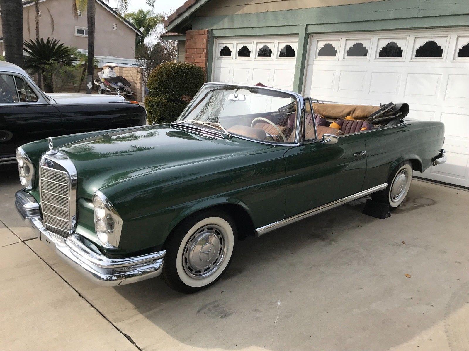 1964 mercedes-benz 220se convertible