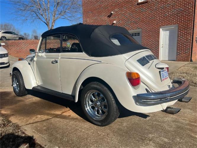 1975 volkswagen karmann beetle convertible in cornelius, north carolina