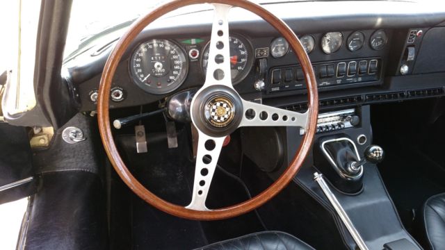 jaguar: e-type series ii 4.2 fixed head coupe, matching numbers car