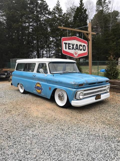 bagged 1965 suburban on 22" steelies c10 chevrolet rat rod hot patina ratrod gmc