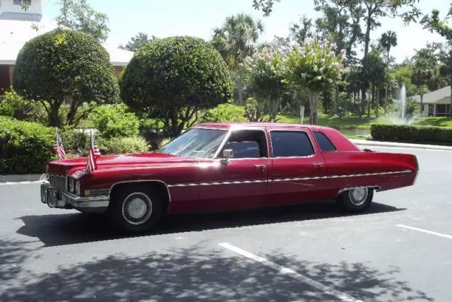 1971 cadillac fleetwood factory formal limo