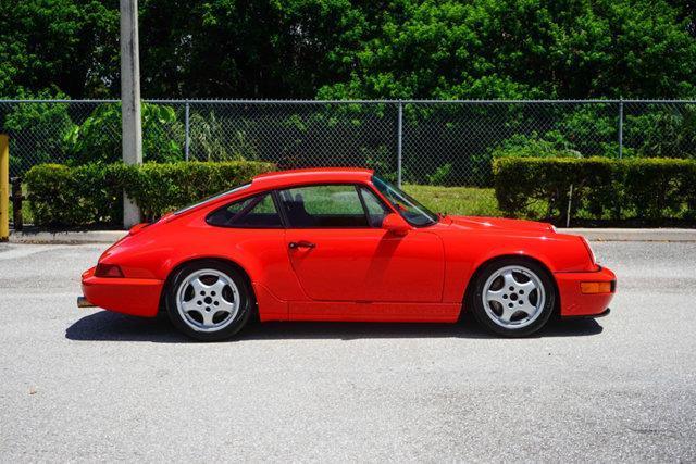 1992 porsche 964 u.s cup car 14200 miles red coupe 3.6l flat 6 cylinder manual