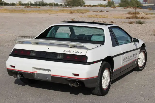 pristine 1984 pontiac fiero 22k miles indy pace car perfect in and out