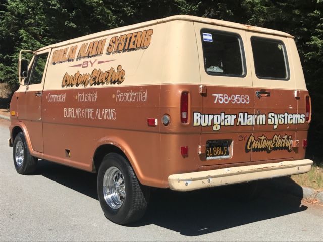 1971 econoline patina, barnfind, survivor, original paint, logos, no reserve!
