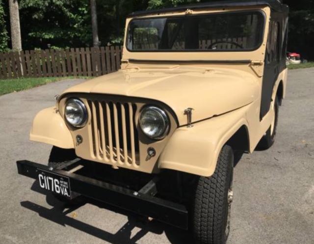 jeep cj-5 willys 1961- restored