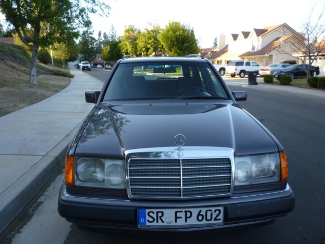 1992 mercedes 250td wagon euro diesel 5-speed rare bornit paint, titled, nice!!!