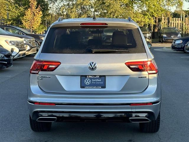 2021 volkswagen tiguan 2.0t se r-line black 4motion