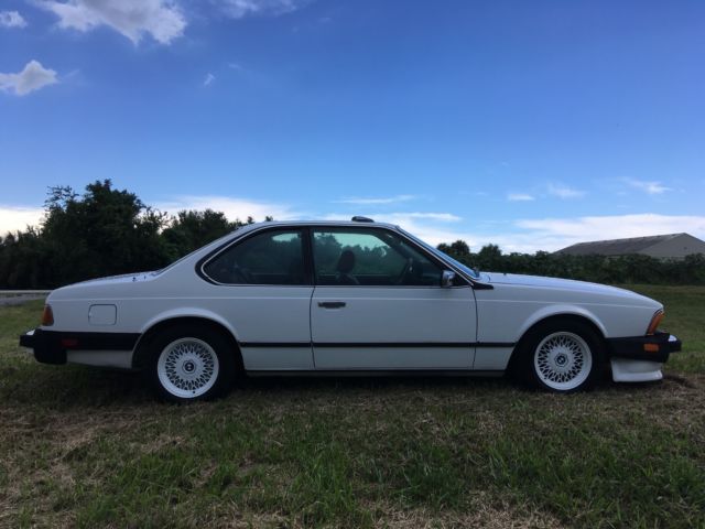 1987 bmw 635csi coupe ~very rare collector car~florida owned~