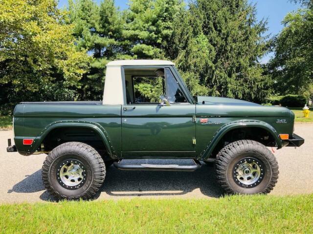 1968 ford bronco half cab highly restored