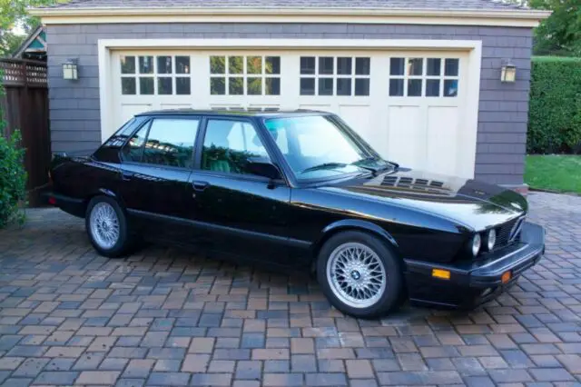1988 bmw m5 1 year only model black / tan 149k miles