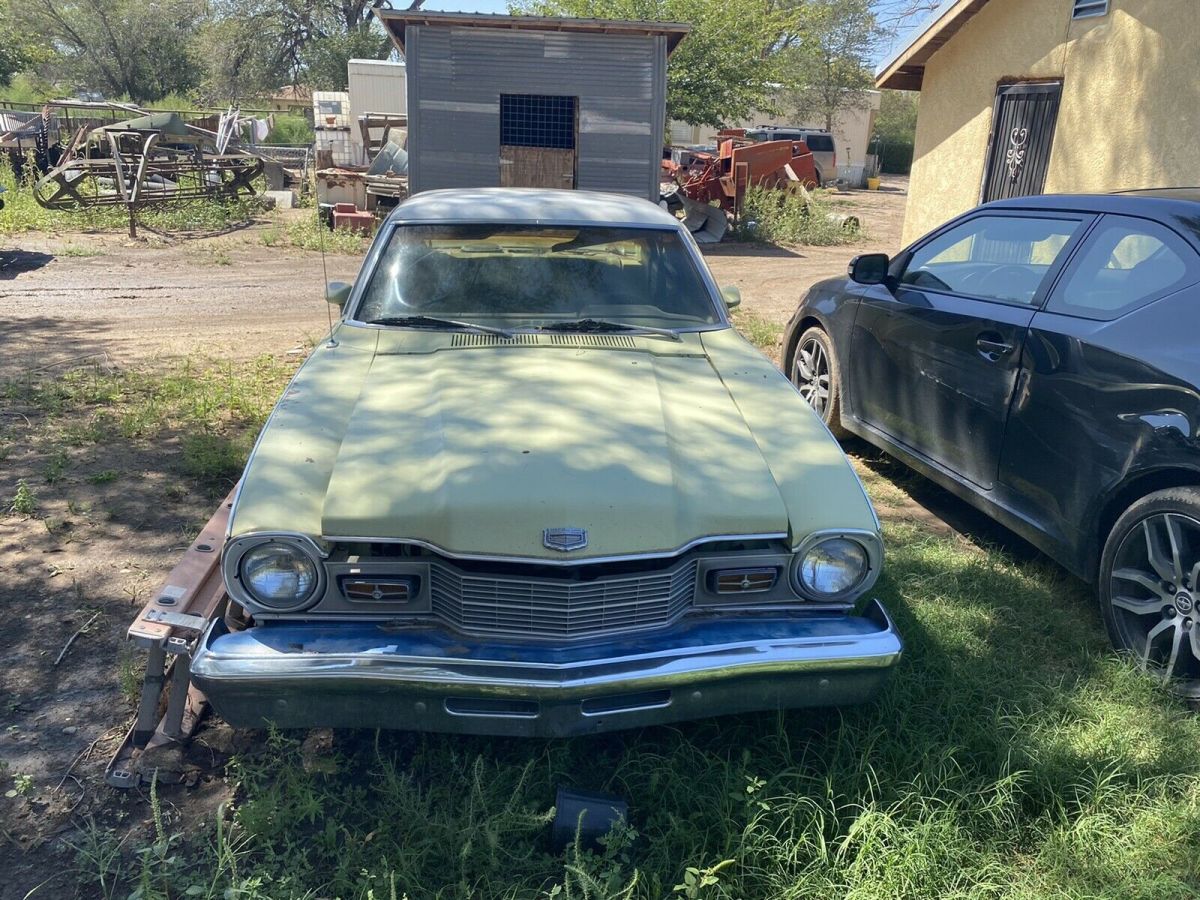1974 mercury comet sedan yellow rwd automatic