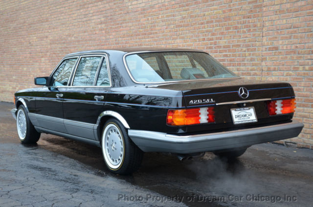 1985 mercedes benz 420sel sedan !!! low miles !!! extra clean !!! best around !!