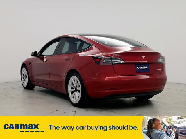 2021 tesla model 3 long range