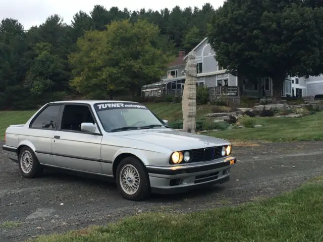 1991 bmw 318is e30 no reserve silver/black 5 speed manual enthusiast owned