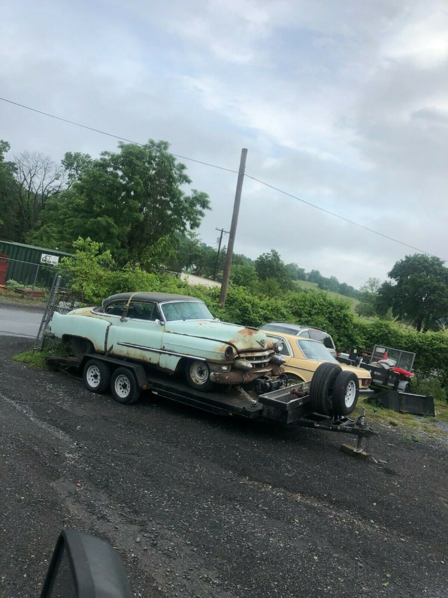 1953 cadillac coupe one owner car may deliver has skirts and air cleaner