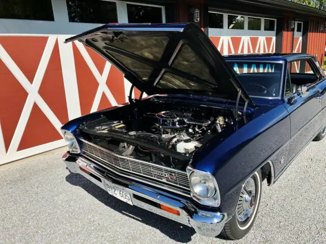1966 chevrolet chevy ii ss l79 327 4 speed clone rotisserie restored mint! nova