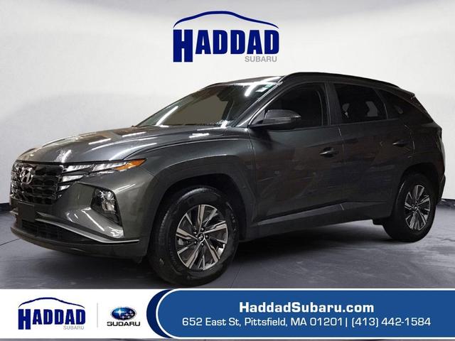 2022 hyundai tucson hybrid blue