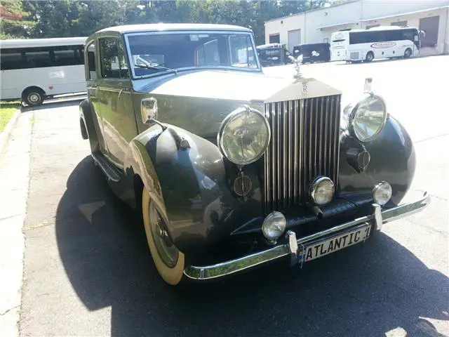 1947 rolls royce sedan silver wright 0 miles silver wraith automatic