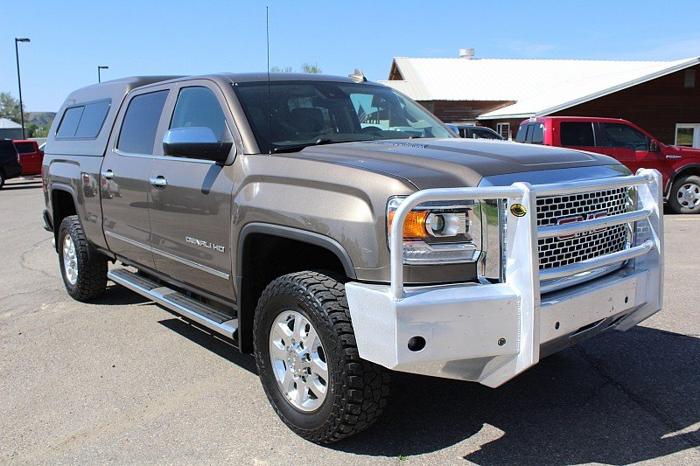 used 2015 gmc sierra 2500 4x4 crew cab denali fort benton, mt 59442 for sale in fort benton, montana
