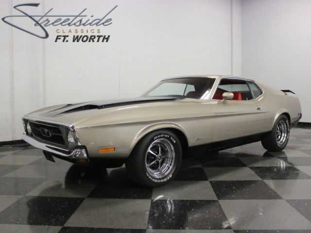 very cool fastback in factory correct colors! 351c, auto, ps, pb w/ frt disc, a+