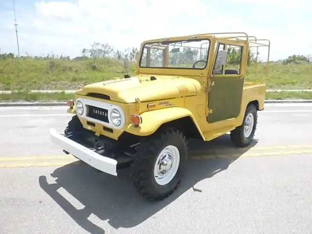 rare toyota landcruiser fj40 made for the african market. entirely documented