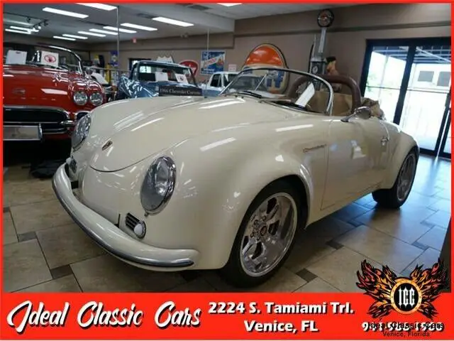 1988 porsche 356 speedster replica 9999 miles tan