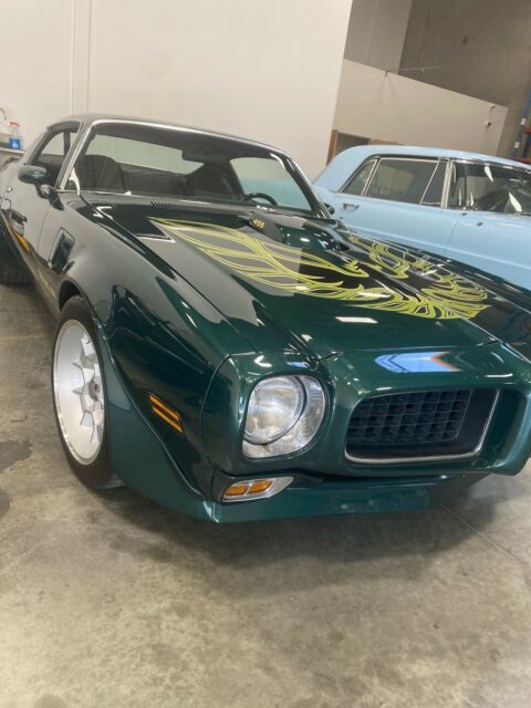 1973 pontiac trans am coupe green rwd automatic