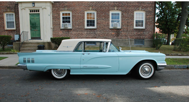 1960 ford thunderbird with factory air conditioning, nice driver