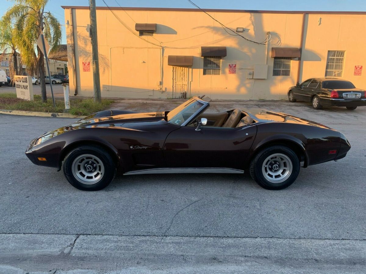 1974 corvette convertible #'s matching no reserve
