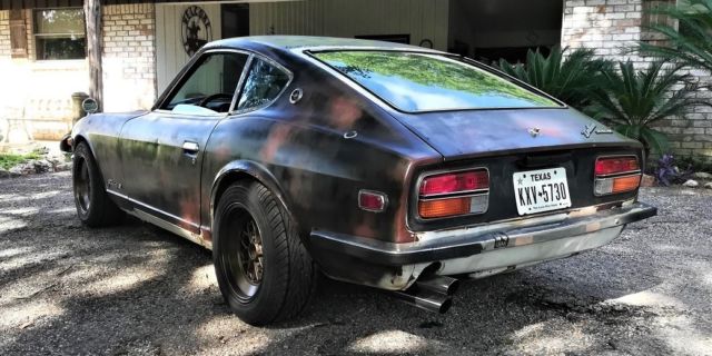 1972 datsun 240z rat rod build with full mechanical restoration