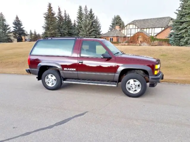 unreserved 1993 chevy full-size blazer sport. low mileage & unreserved