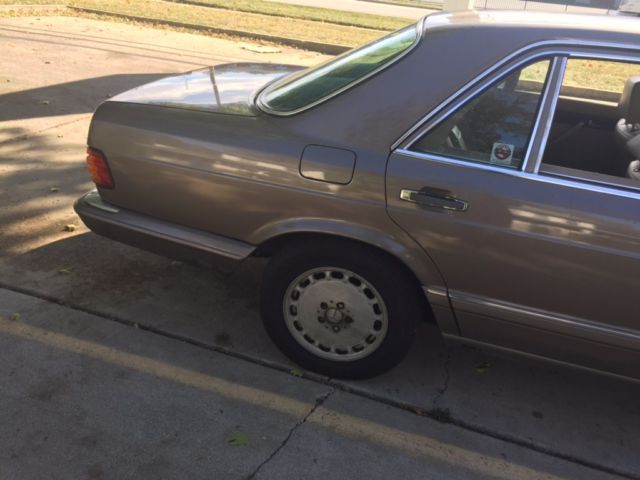 1990 mercedes-benz 350sdl base 3.4l