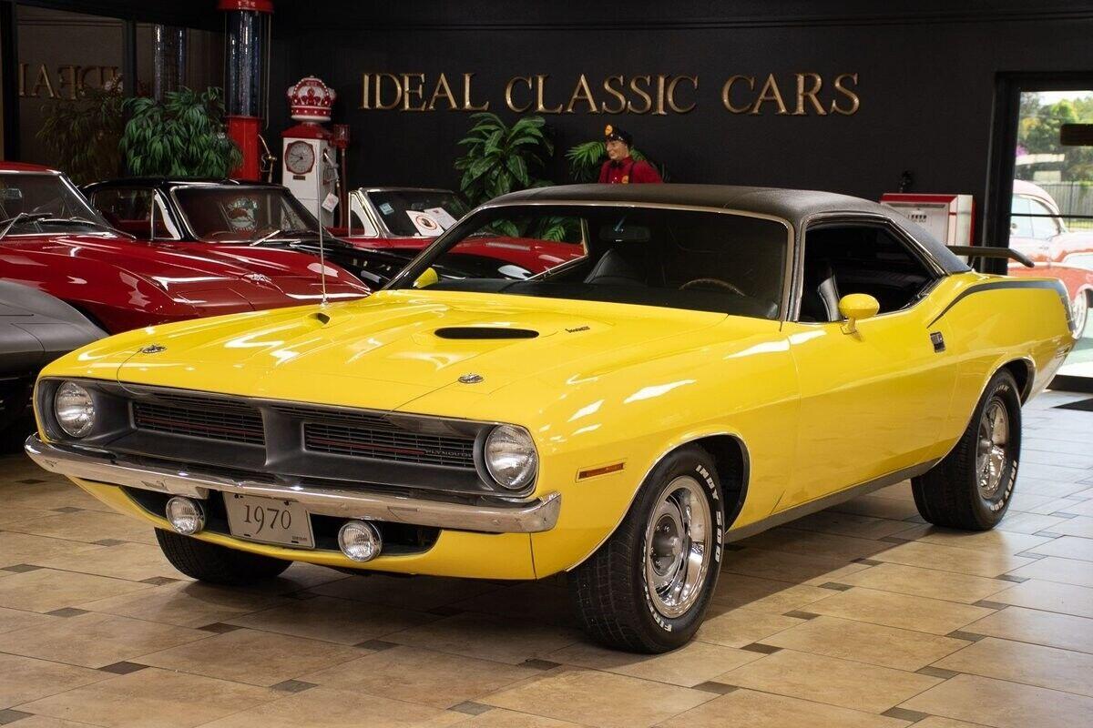 1970 plymouth 'cuda - big block 4-speed manual