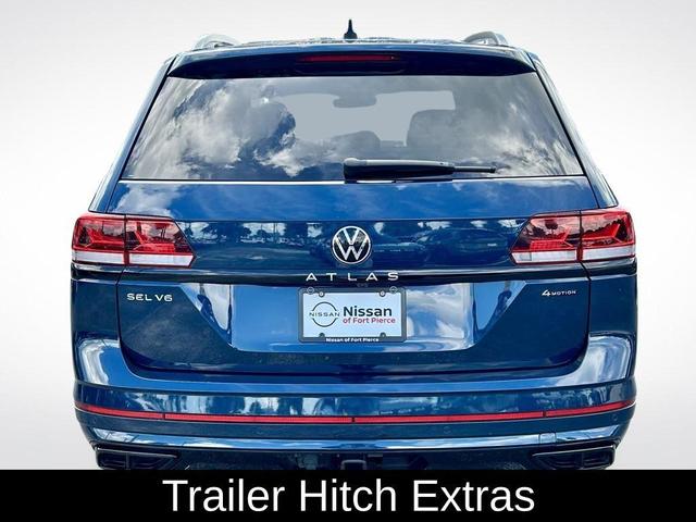 2023 volkswagen atlas 3.6 v6 sel r-line black